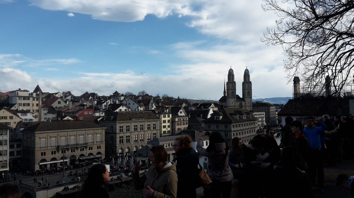 Ausblick in Zürich 2017